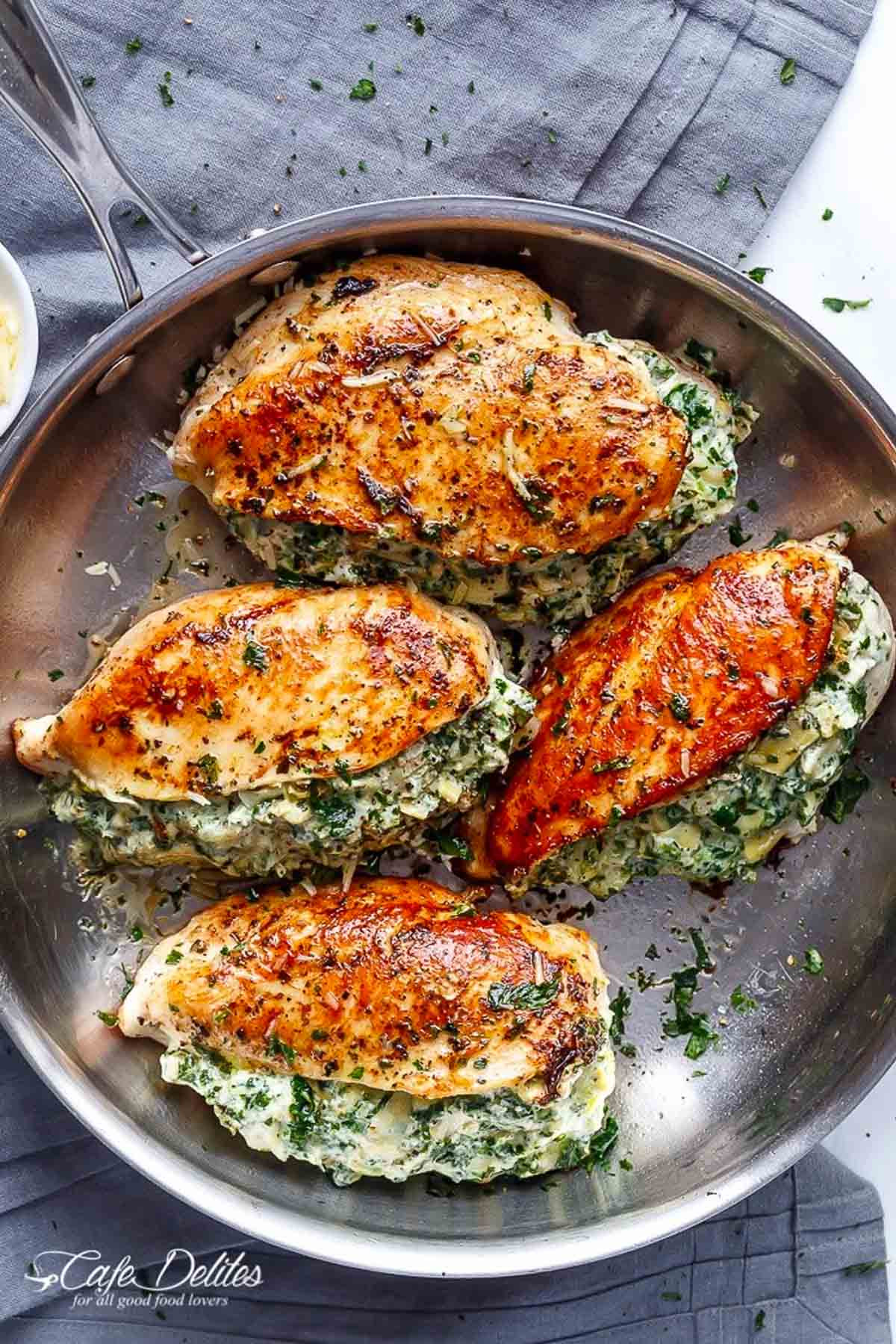 Chicken Breasts Stuffed With Spinach And Cheese
 70 Best Chicken Dinner Recipes 2017 Top Easy Chicken