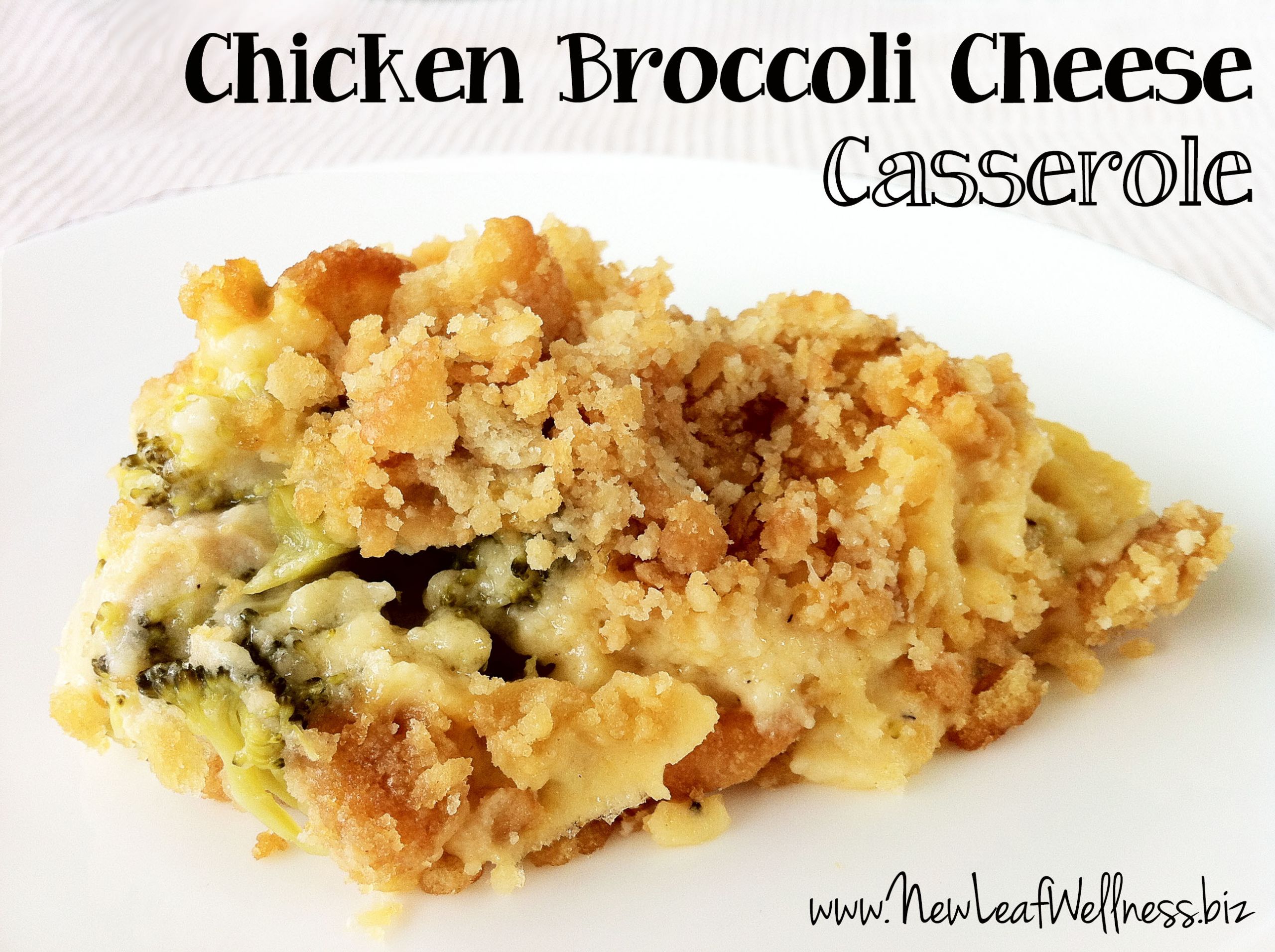 Chicken Broccoli And Cheese Casserole
 Chicken broccoli cheese casserole recipe – New Leaf Wellness
