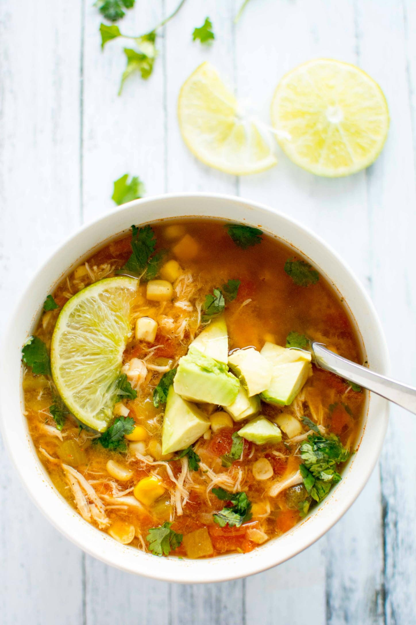 Chicken Broth Soup Recipes
 Slow Cooker Spicy Chicken Soup Slow Cooker Gourmet