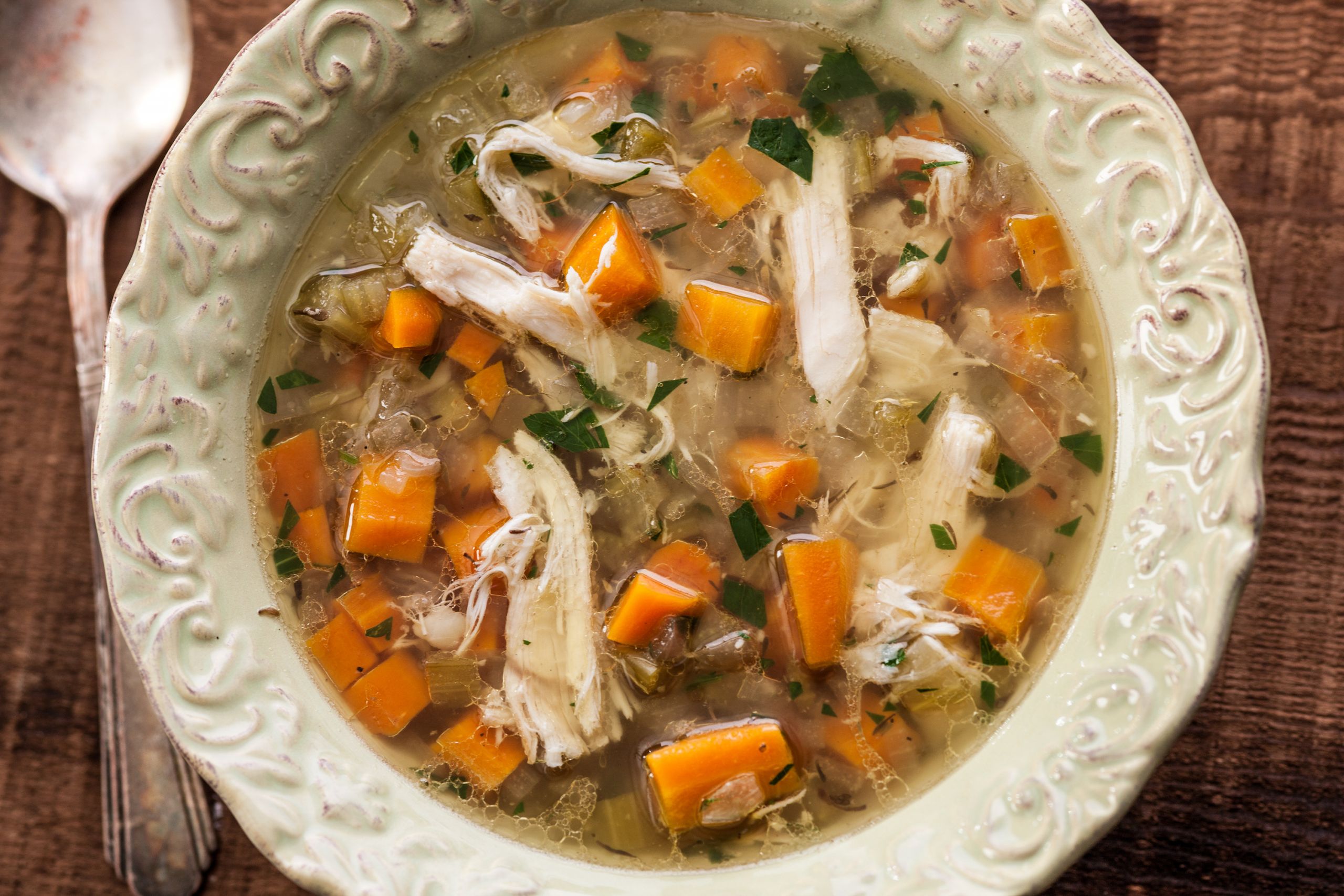 Chicken Broth Soup Recipes
 Slow Cooker Chicken Soup Recipe Chowhound