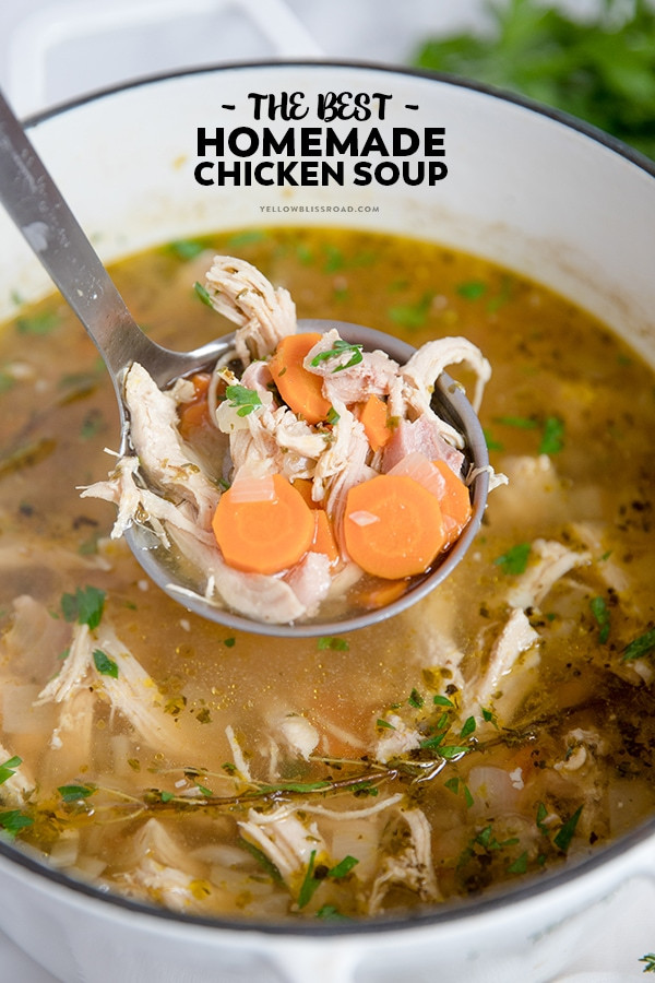 Chicken Broth Soup Recipes
 Homemade Chicken Soup Recipe