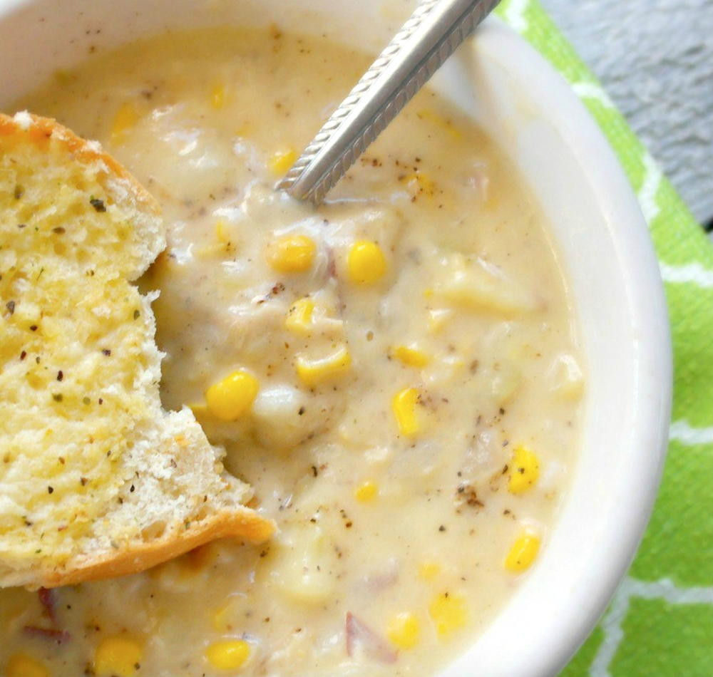 Chicken Chowder Soup
 Easy Creamy Chicken And Corn Chowder Soup