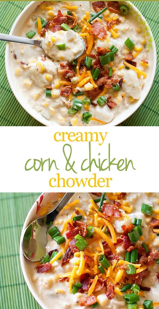 Chicken Chowder Soup
 Corn and Chicken Chowder — Buns In My Oven