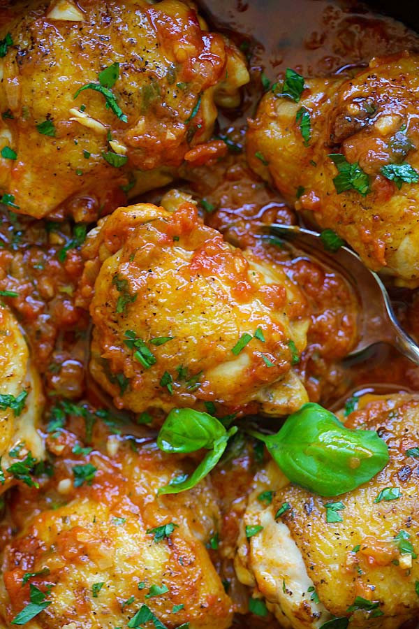 Chicken Italian Recipes
 Italian Braised Chicken