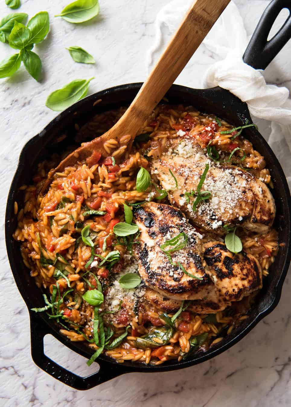 Chicken Italian Recipes
 e Pot Italian Chicken & Orzo Risoni Pasta