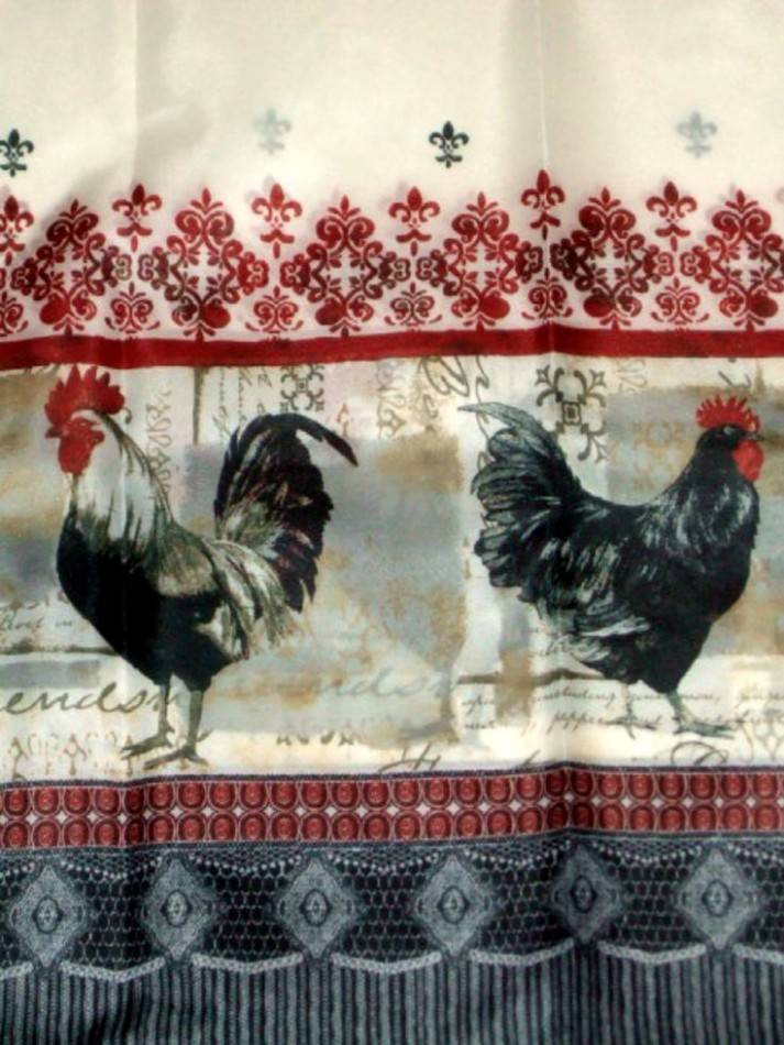 Chicken Kitchen Curtains
 20 Useful Ideas Rooster Kitchen Curtains As Part