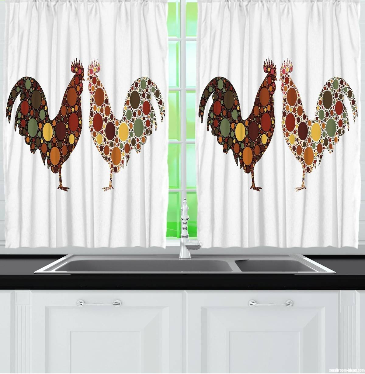 Chicken Kitchen Curtains
 20 Useful Ideas Rooster Kitchen Curtains As Part