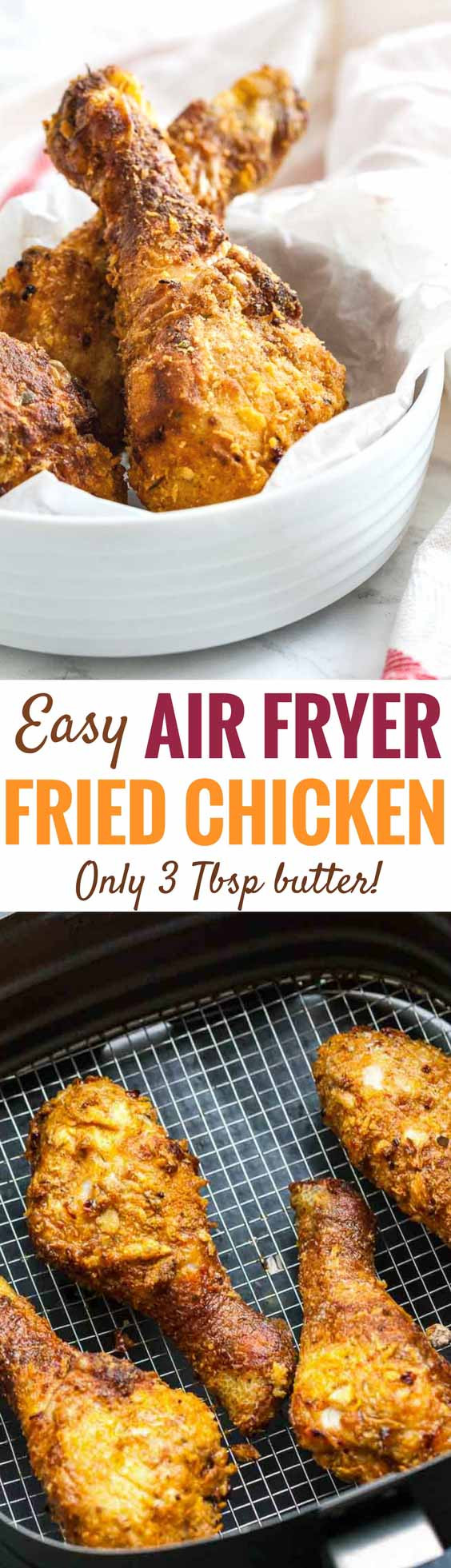 Chicken Legs In Air Fryer
 AirFryer Chicken Drumsticks Easy Air Fryer fried chicken