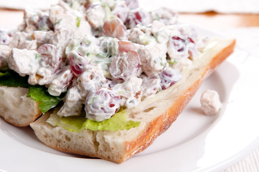 Chicken Salad Sandwich Recipe With Grapes And Pecans
 Chicken Salad with Grapes Recipe Pecans Almonds