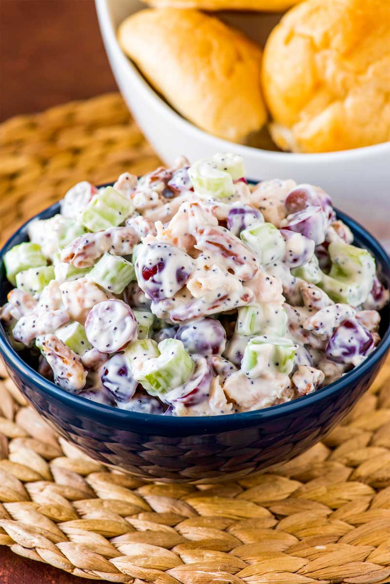Chicken Salad Sandwich Recipe With Grapes And Pecans
 Chicken Salad with Grapes Homemade Hooplah
