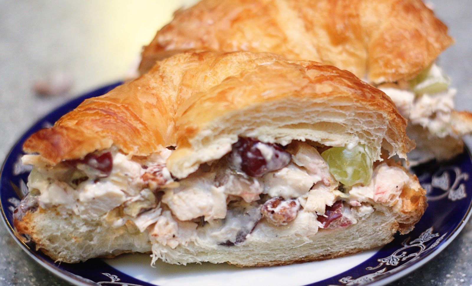 Chicken Salad Sandwich Recipe With Grapes And Pecans
 Recipe Chunky Rotisserie Chicken Salad with Grapes and
