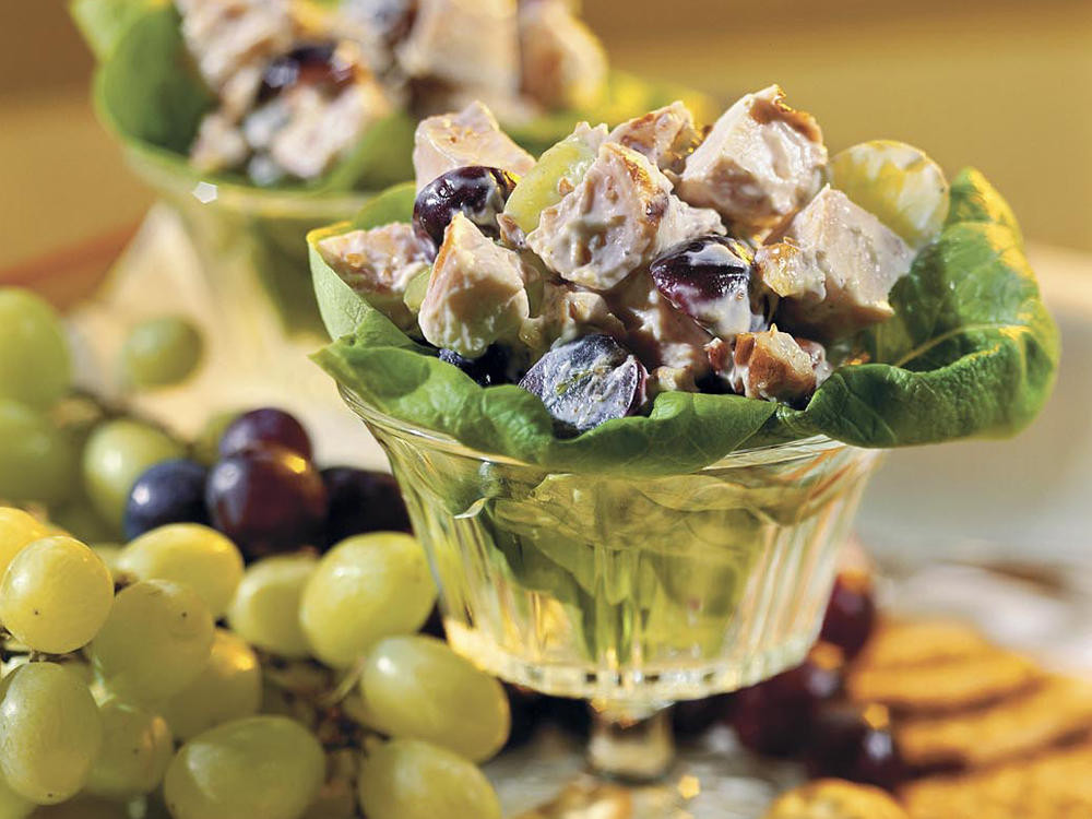 Chicken Salad Sandwich Recipe With Grapes And Pecans
 Chicken Salad With Grapes and Pecans Recipe