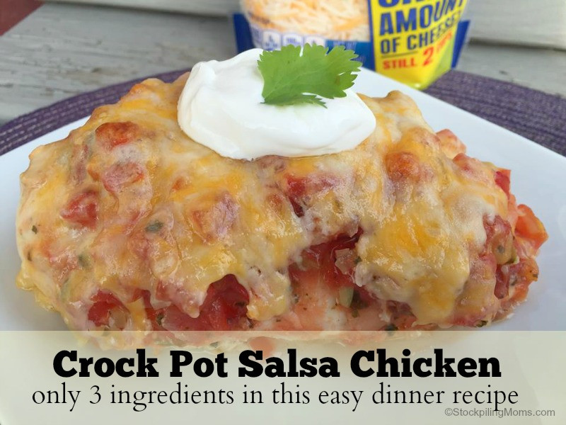 Chicken Salsa Crockpot Recipe
 Crock Pot Salsa Chicken Recipe