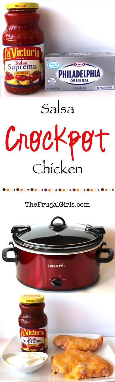 Chicken Salsa Crockpot Recipe
 Crockpot Chicken Salsa Recipe Just 4 Ingre nts The