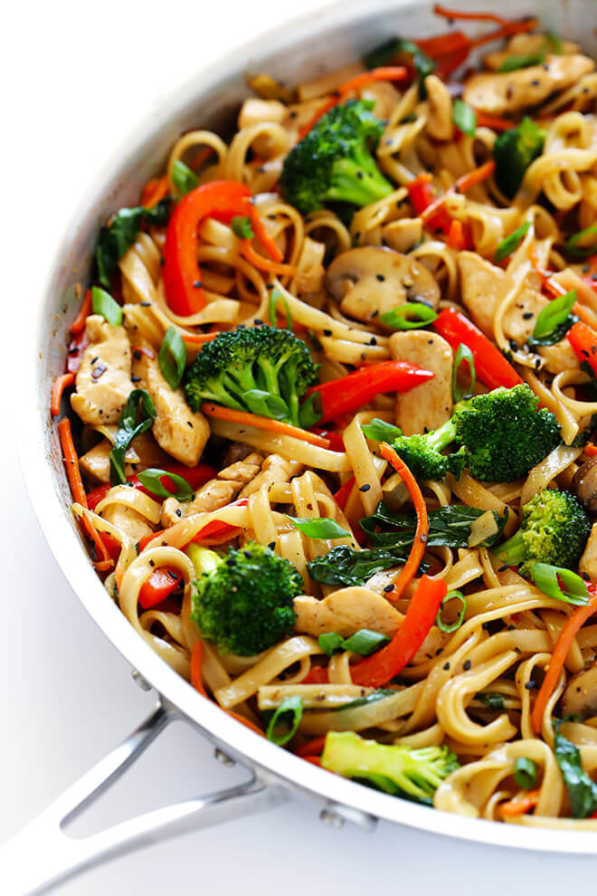 Chicken Stir Fry With Noodles Recipe
 30 Minute Sesame Chicken Noodle Stir Fry