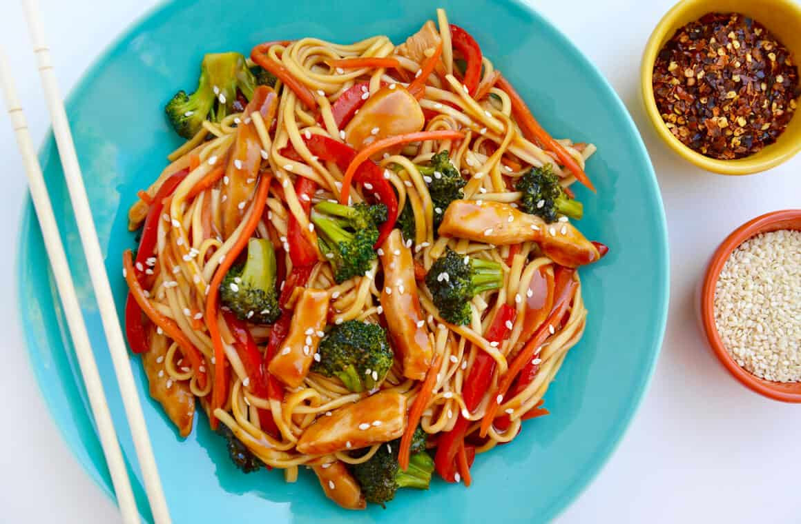 Chicken Stir Fry With Noodles Recipe
 Just a Taste