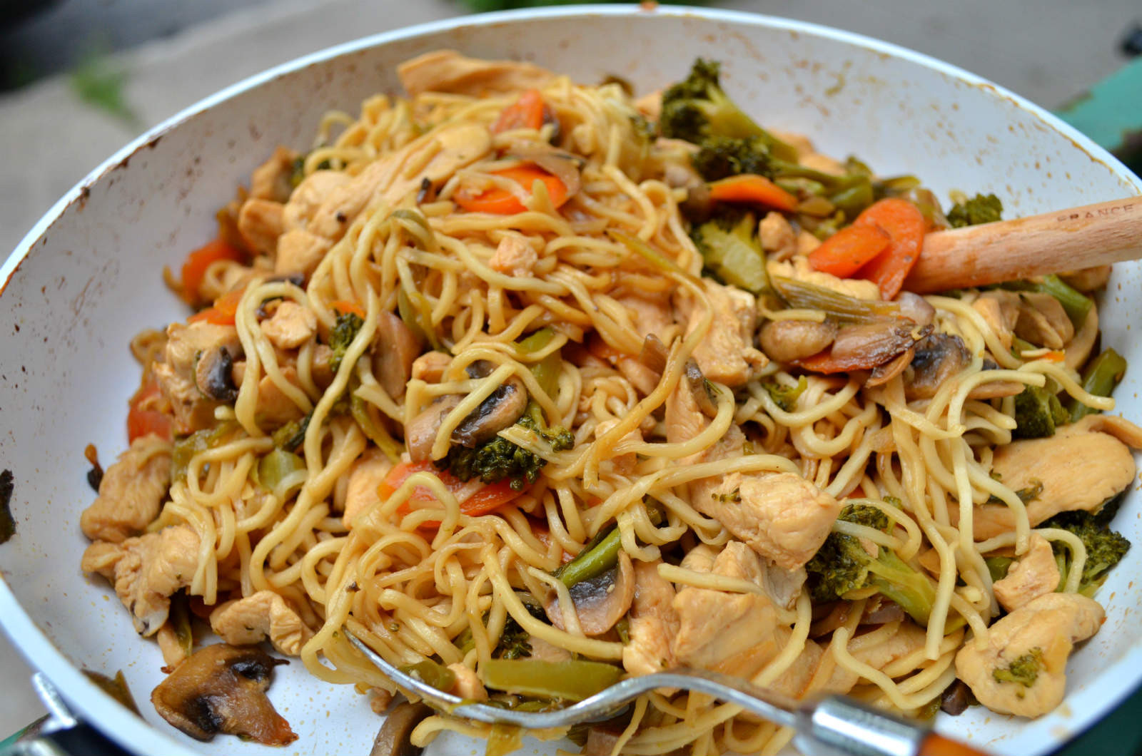 Chicken Stir Fry With Noodles Recipe
 Ve ables and Chicken Stir Fry Noodles – My World of CONFETTI