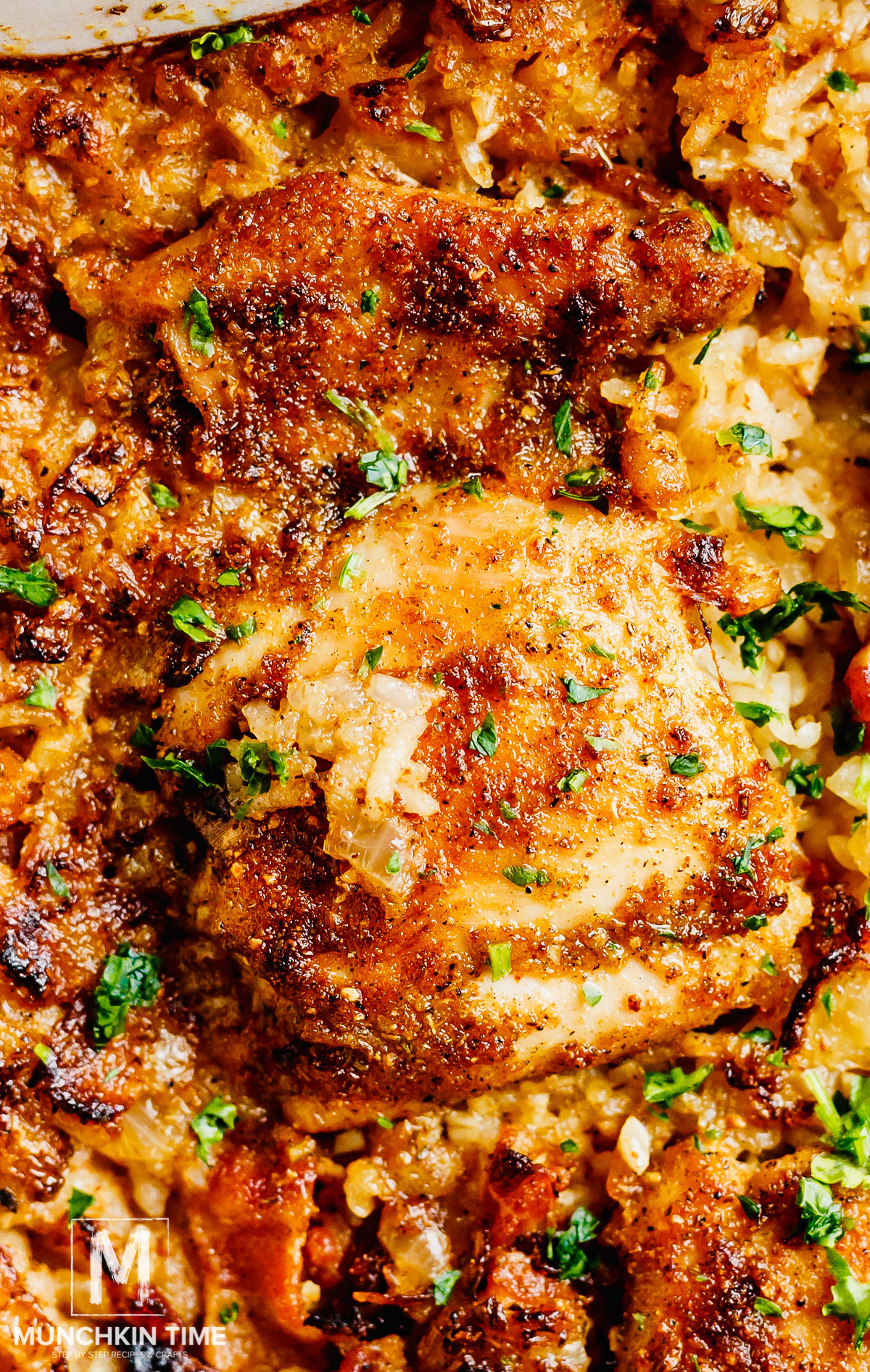 Chicken Thighs Casserole Recipe
 Easy Chicken Thighs and Rice Casserole Recipe Munchkin Time