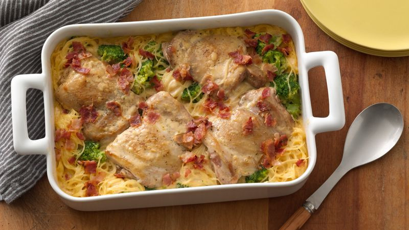 Chicken Thighs Casserole Recipe
 Smothered Chicken Casserole recipe from Betty Crocker