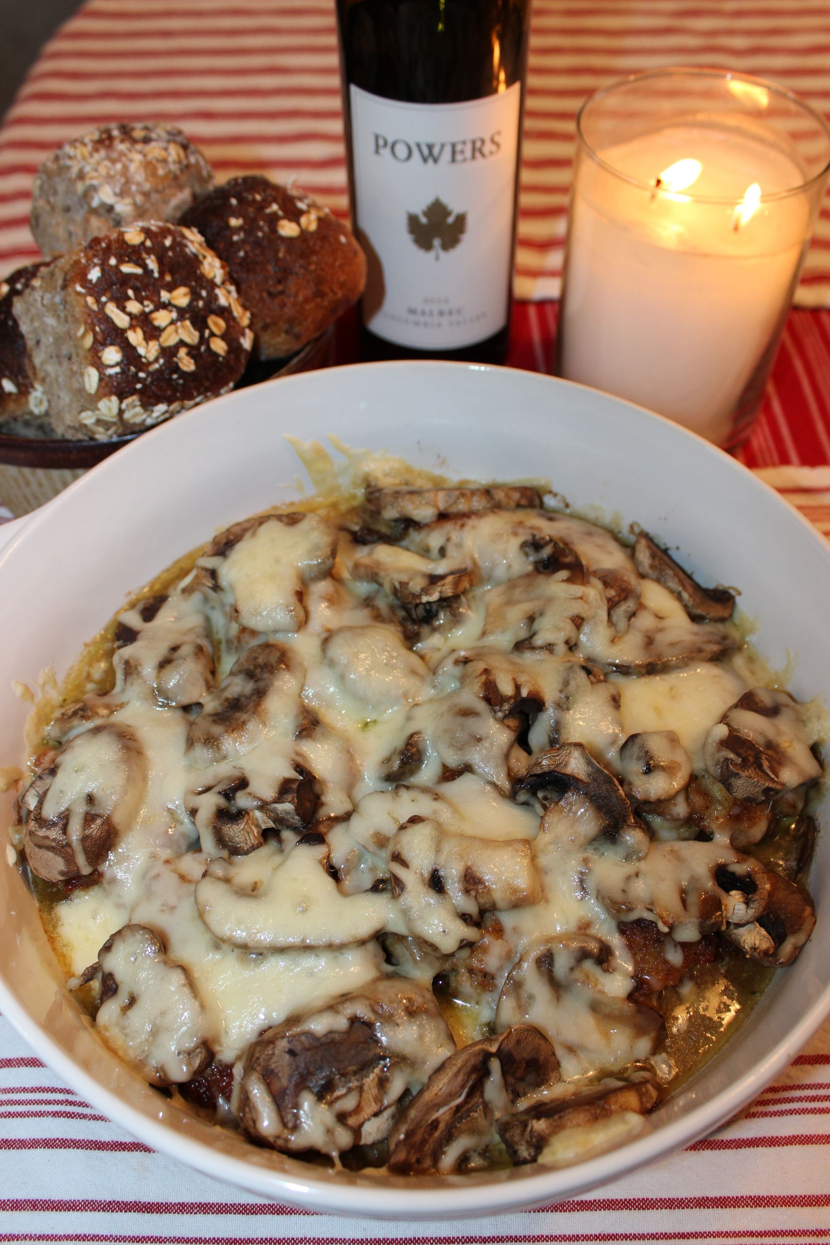 Chicken Thighs Casserole Recipe
 Mushroom Swiss & Parmesan Chicken Thigh Casserole