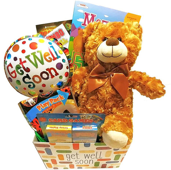 Child Get Well Gift Baskets
 Kids Get Well Activity Box