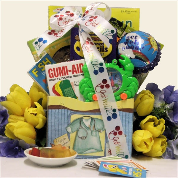 Child Get Well Gift Baskets
 For Life s Boo Boos Kid s Get Well Gift Basket Overstock