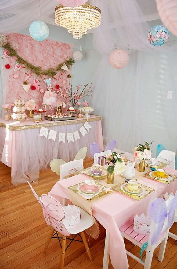 Child Tea Party Birthday
 2018 Party Trends from Catch My Party