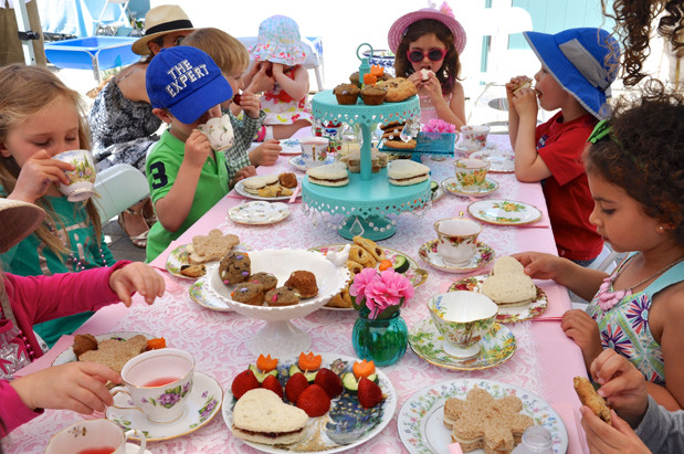 Child Tea Party Birthday
 Tea Parties Cherry Top Parties