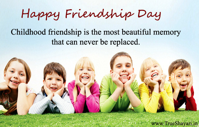 Childhood Friendship Quotes
 Happy Friendship Day 2018 Wishes Greetings HD