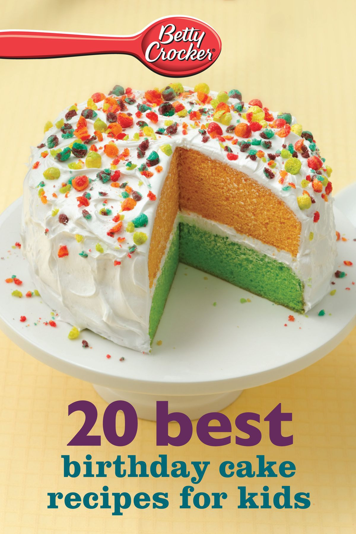 Children Birthday Cakes Recipes
 Betty Crocker 20 Best Birthday Cakes Recipes for Kids