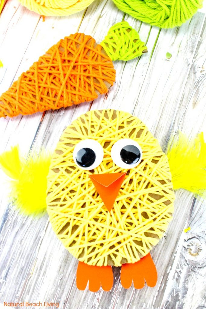 Children Easter Crafts
 Easy Easter Crafts for Kids Yarn Crafts for Kids