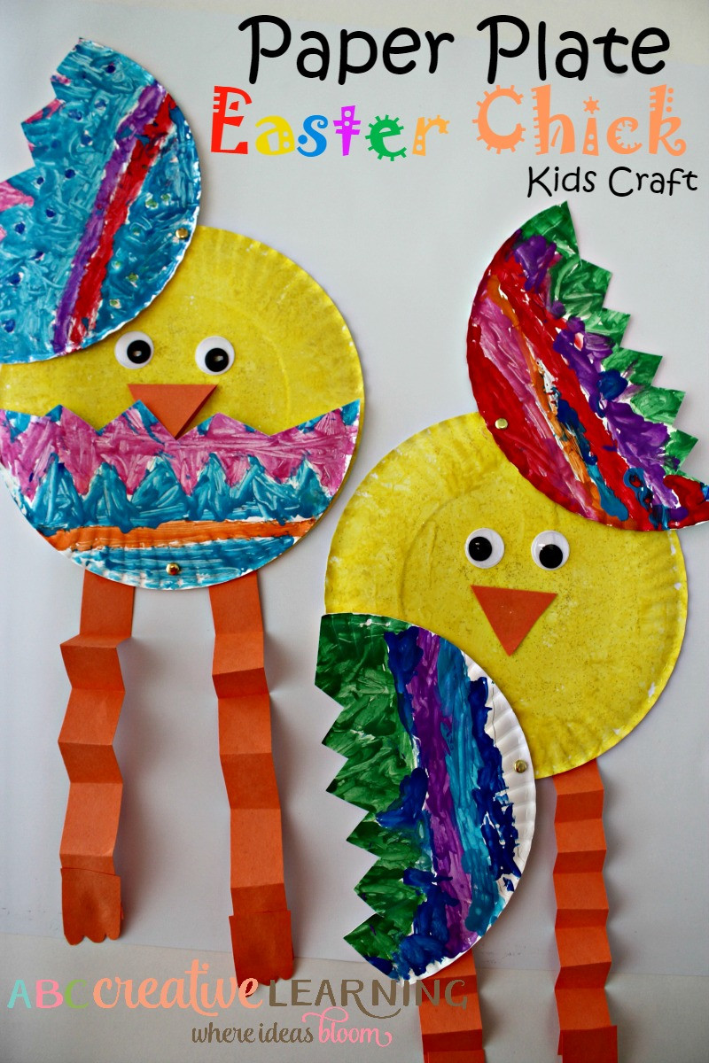 Children Easter Crafts
 Over 33 Easter Craft Ideas for Kids to Make Simple Cute