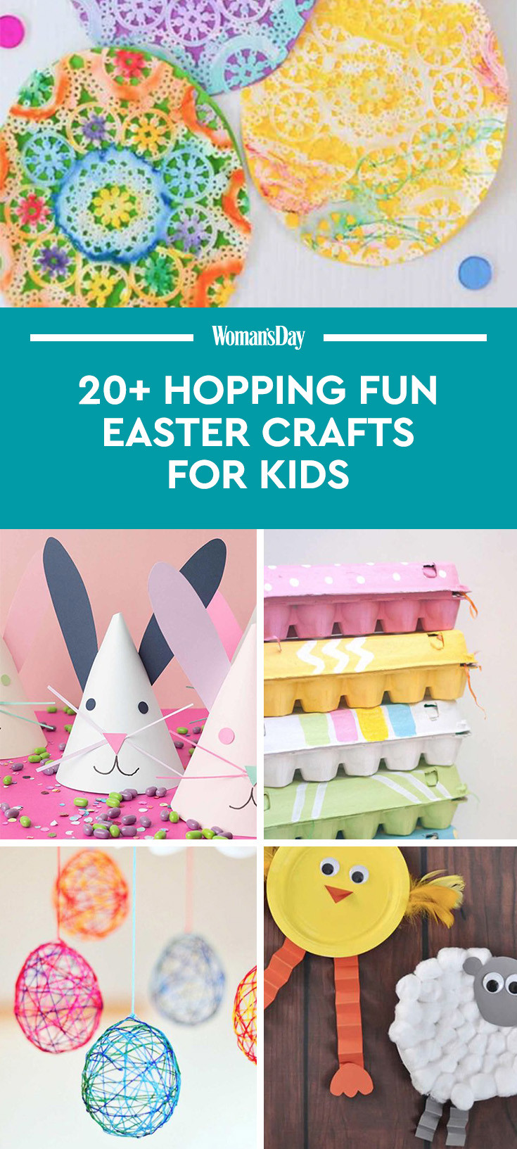 Children Easter Crafts
 21 Fun Easter Crafts For Kids Easter Art Projects for