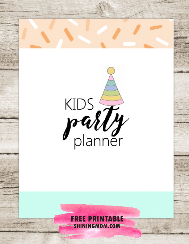 Children Party Planning
 Awesome Kids Party Planner FREE