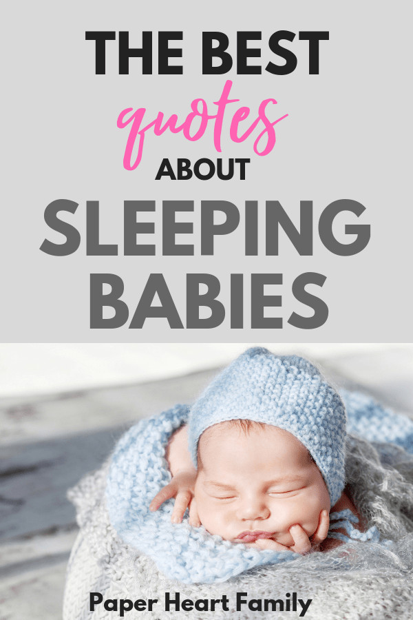 Children Sleeping Quotes
 Baby Sleep Quotes Sweet And Funny Quotes About Your Baby