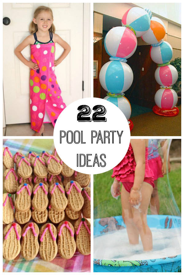 Children'S Pool Party Ideas
 22 Summer Pool Party Ideas When It s Hot Outside