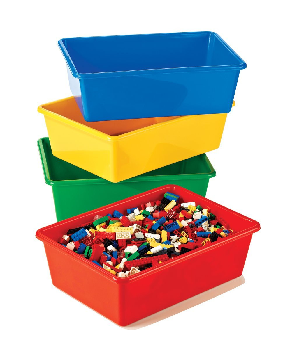 Children'S Storage Bins
 Storage Bins in Primary Colors