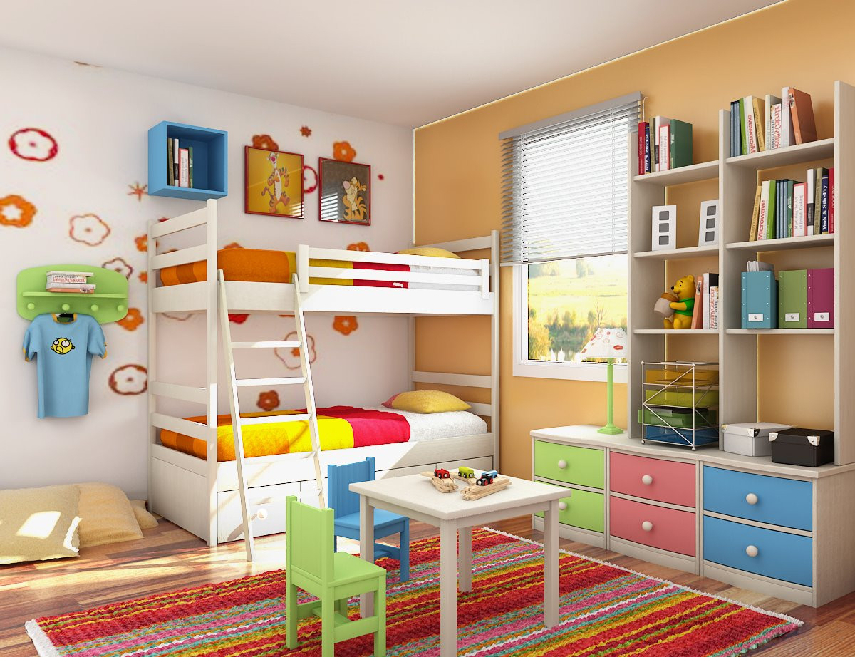 Childrens Bedroom Decorating
 5 Ways to Spruce Up Your Kids Bedroom