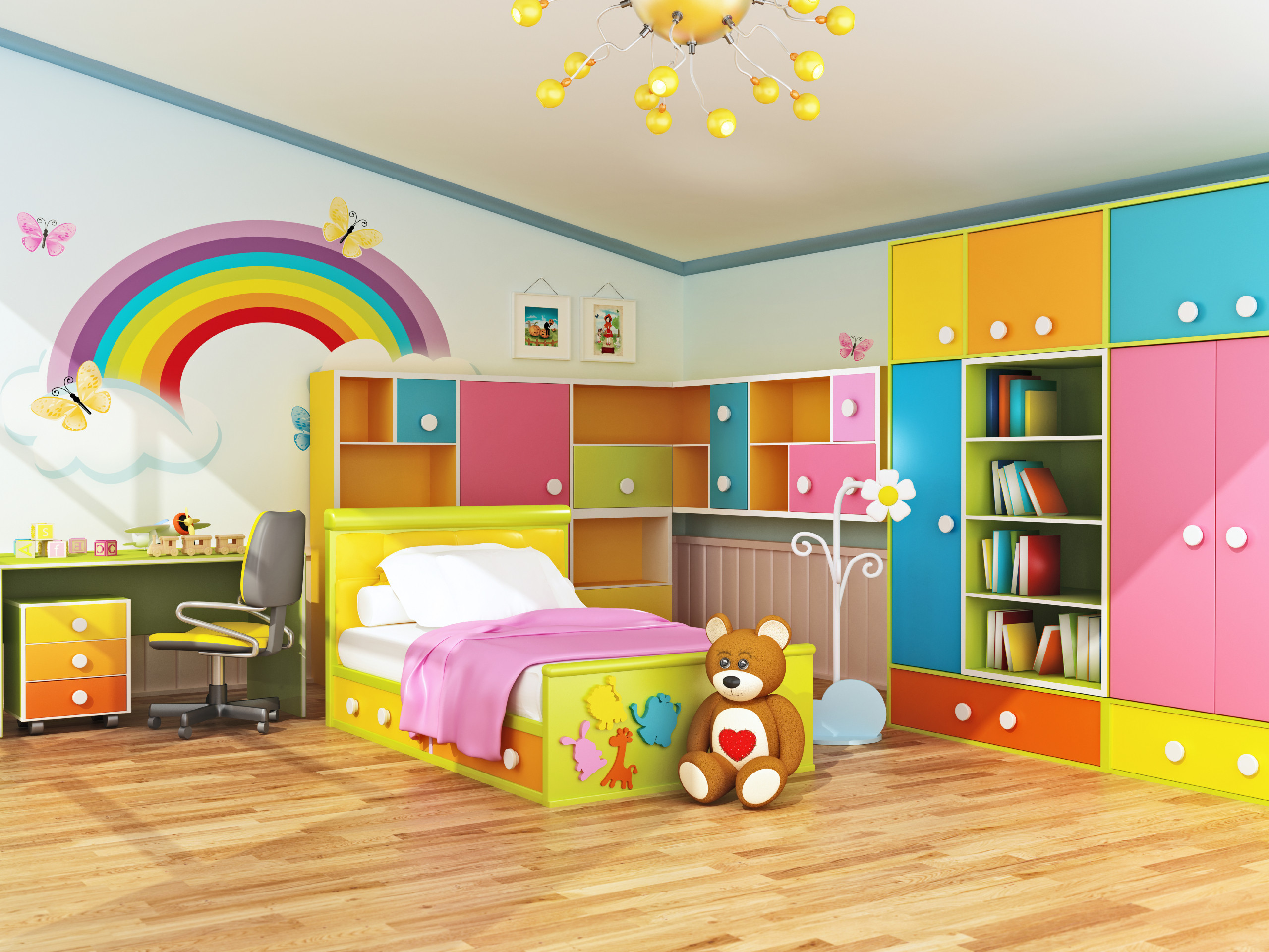 Childrens Bedroom Decorating
 Plan Ahead When Decorating Kids Bedrooms