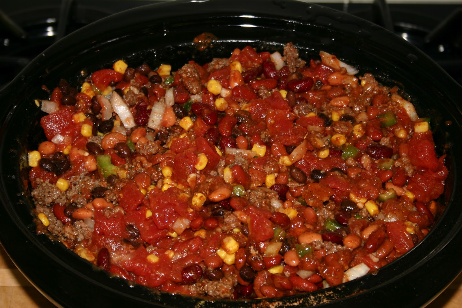 Chili Recipes Crock Pot Ground Beef
 Chili Recipe Crock Pot Easy Beef with Beans Ve arian