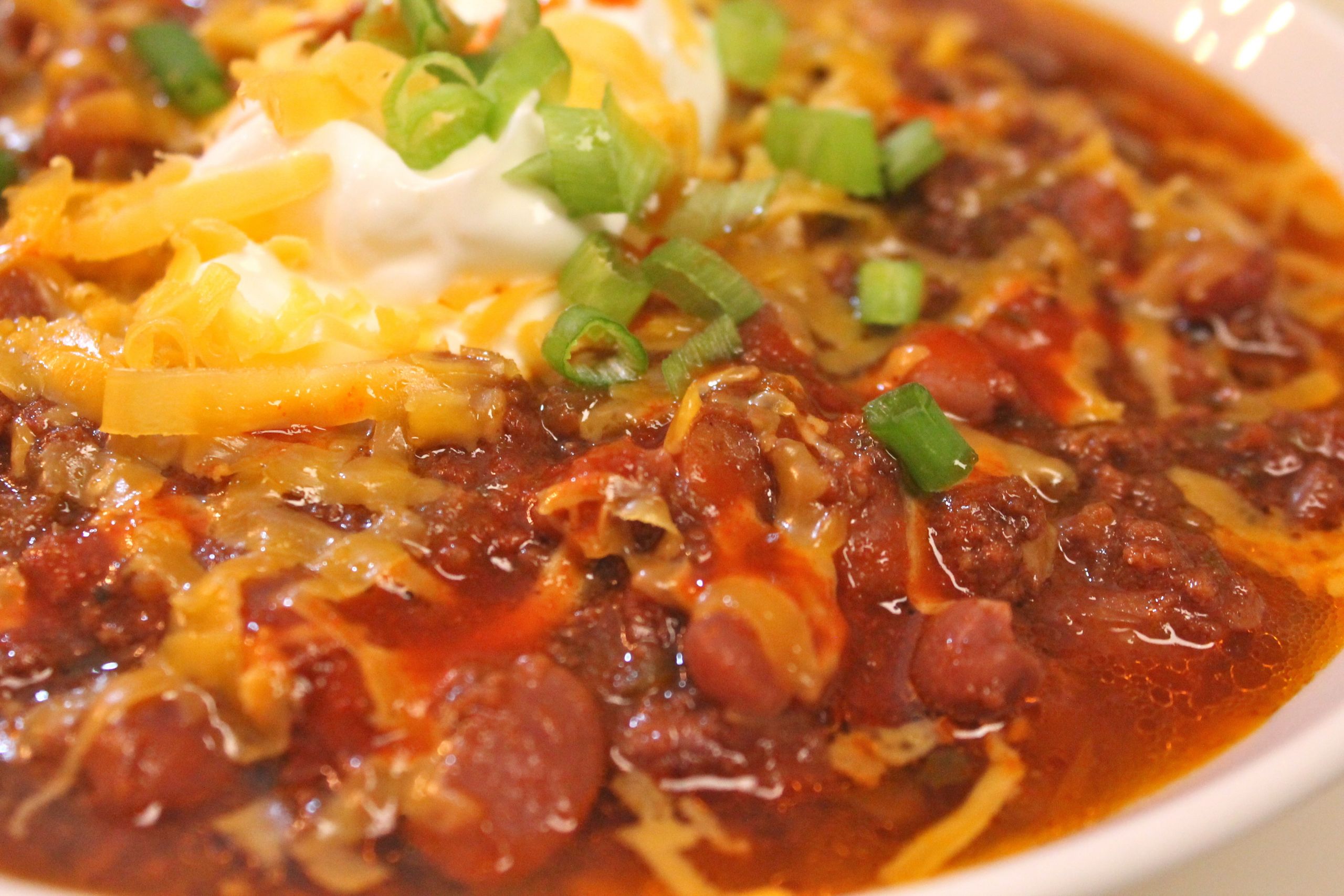 Chili Recipes Crock Pot Ground Beef
 Homemade Beef Chili Made in the Crock Pot