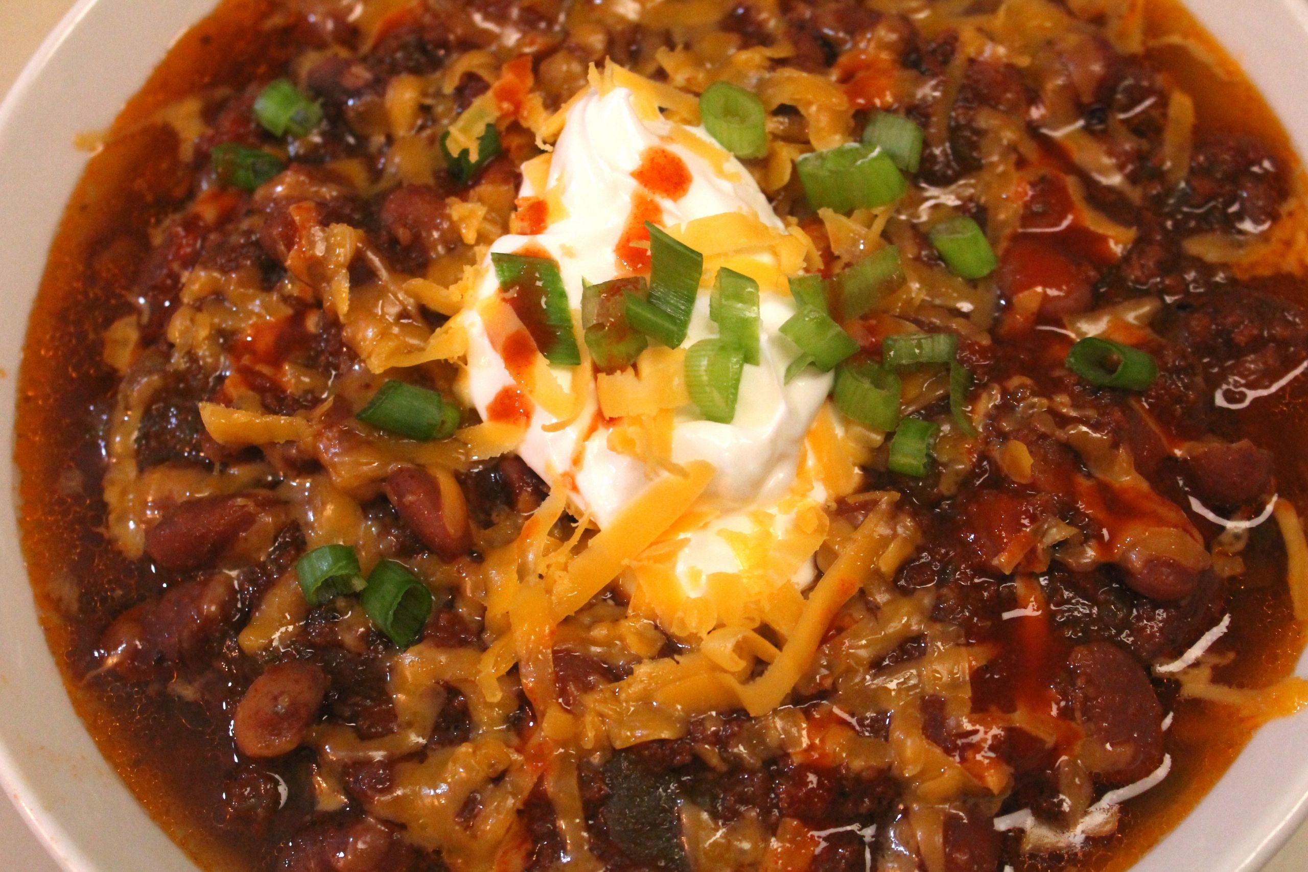 Chili Recipes Crock Pot Ground Beef
 Homemade Beef Chili Made in the Crock Pot