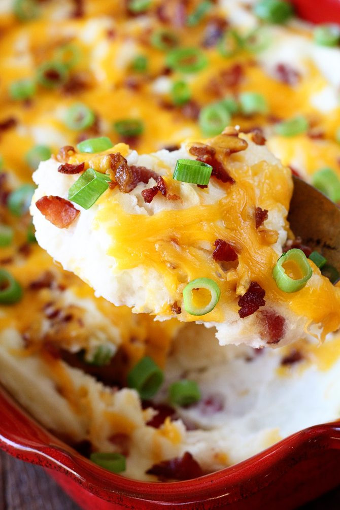 Chili'S Loaded Mashed Potatoes
 Shortcut Loaded Mashed Potato Casserole Southern Bite