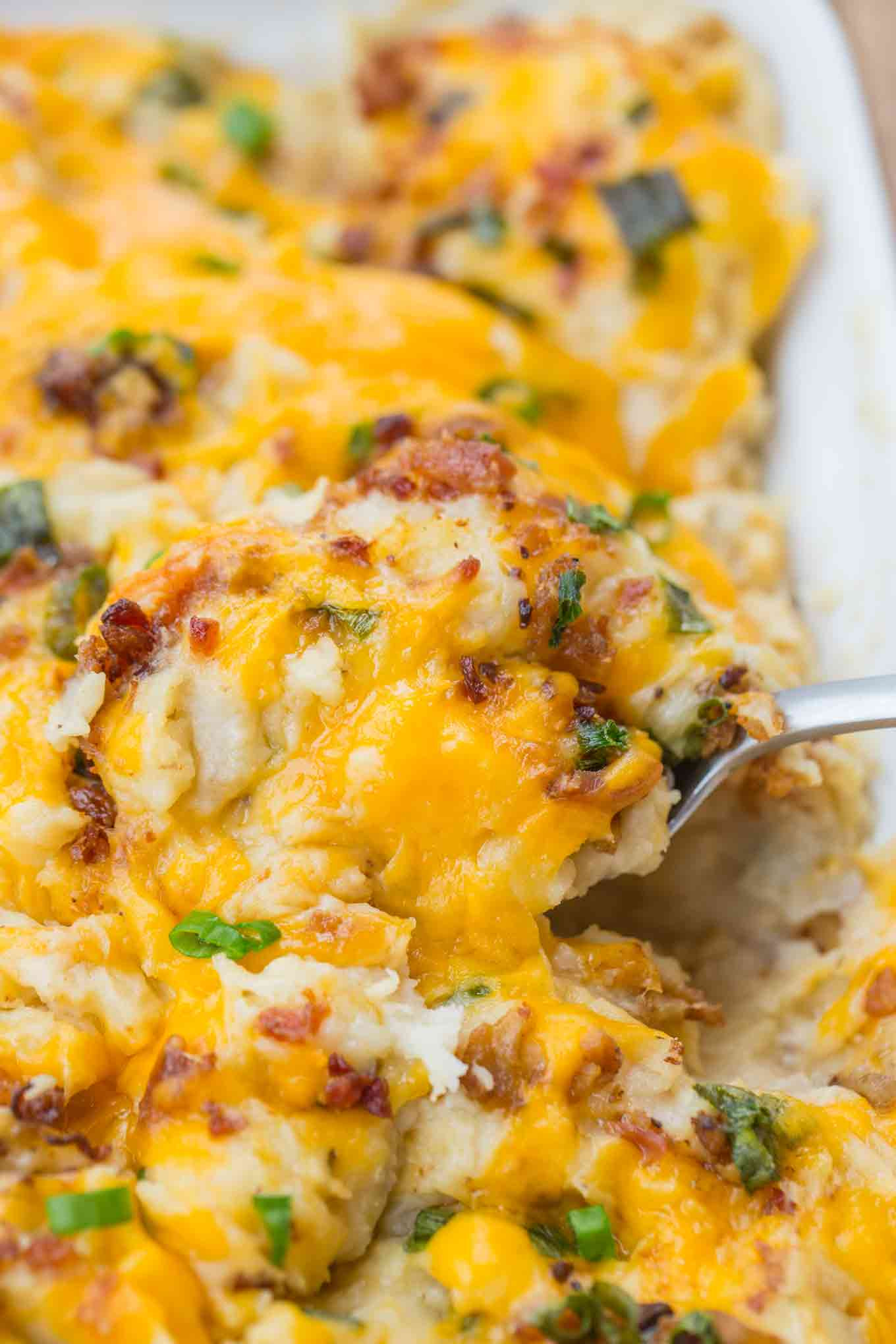 Chili'S Loaded Mashed Potatoes
 Loaded Mashed Potato Casserole Recipe Simplemost