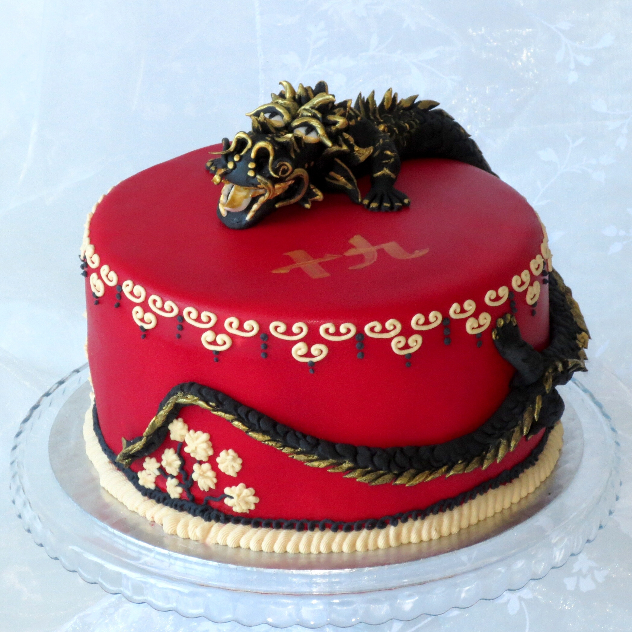 Chinese Birthday Cake Recipe
 Chinese Dragon Birthday Cake CakeCentral