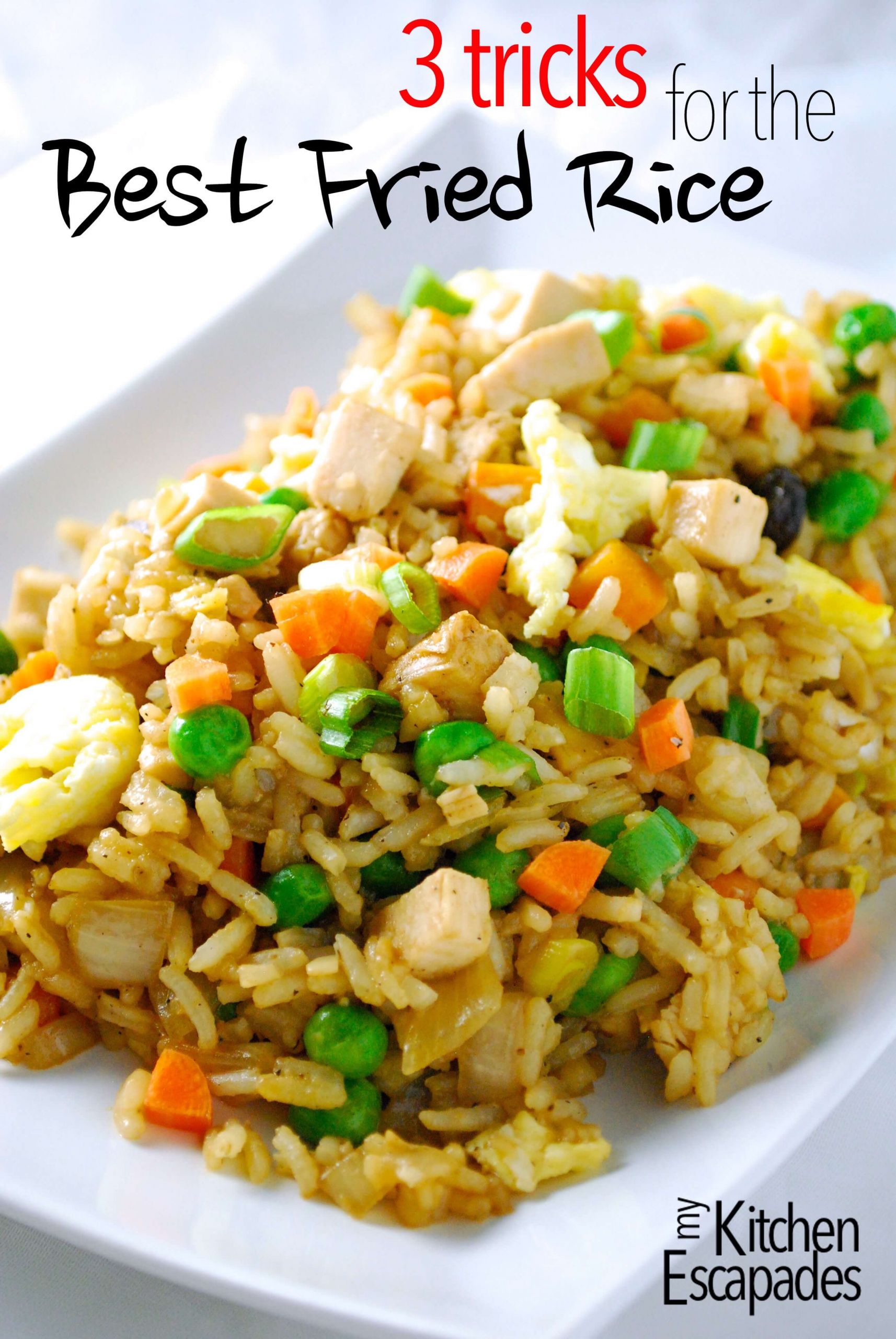 Chinese Chicken Fried Rice Recipes
 Chicken Fried Rice Recipe 3 Tricks to the Best Take Out