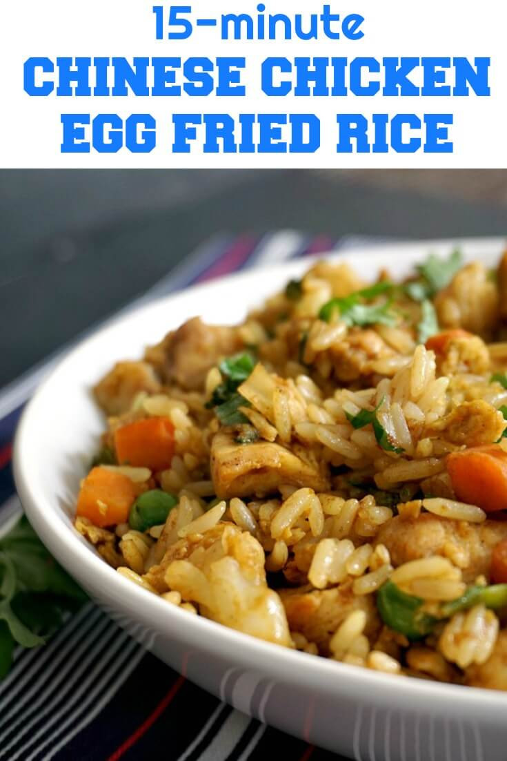 Chinese Chicken Fried Rice Recipes
 Healthy Chinese Chicken Egg Fried Rice Recipe My