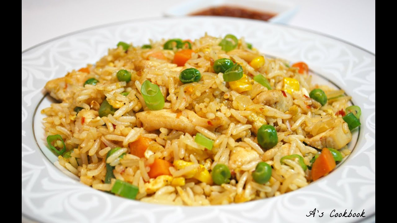 Chinese Chicken Fried Rice Recipes
 Simple Chicken Fried Rice Recipe Indo Chinese