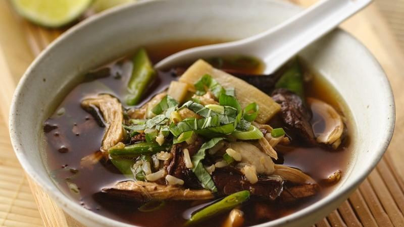 Chinese Chicken Soup Recipe
 Asian Mushroom Chicken Soup recipe from Betty Crocker