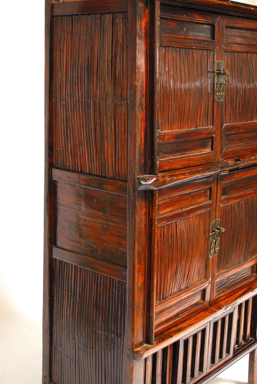 Chinese Kitchen Cabinets
 Chinese Bamboo Kitchen Cabinet For Sale at 1stdibs